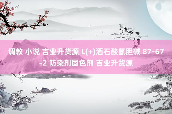 调教 小说 吉业升货源 L(+)酒石酸氢胆碱 87-67-2 防染剂固色剂 吉业升货源